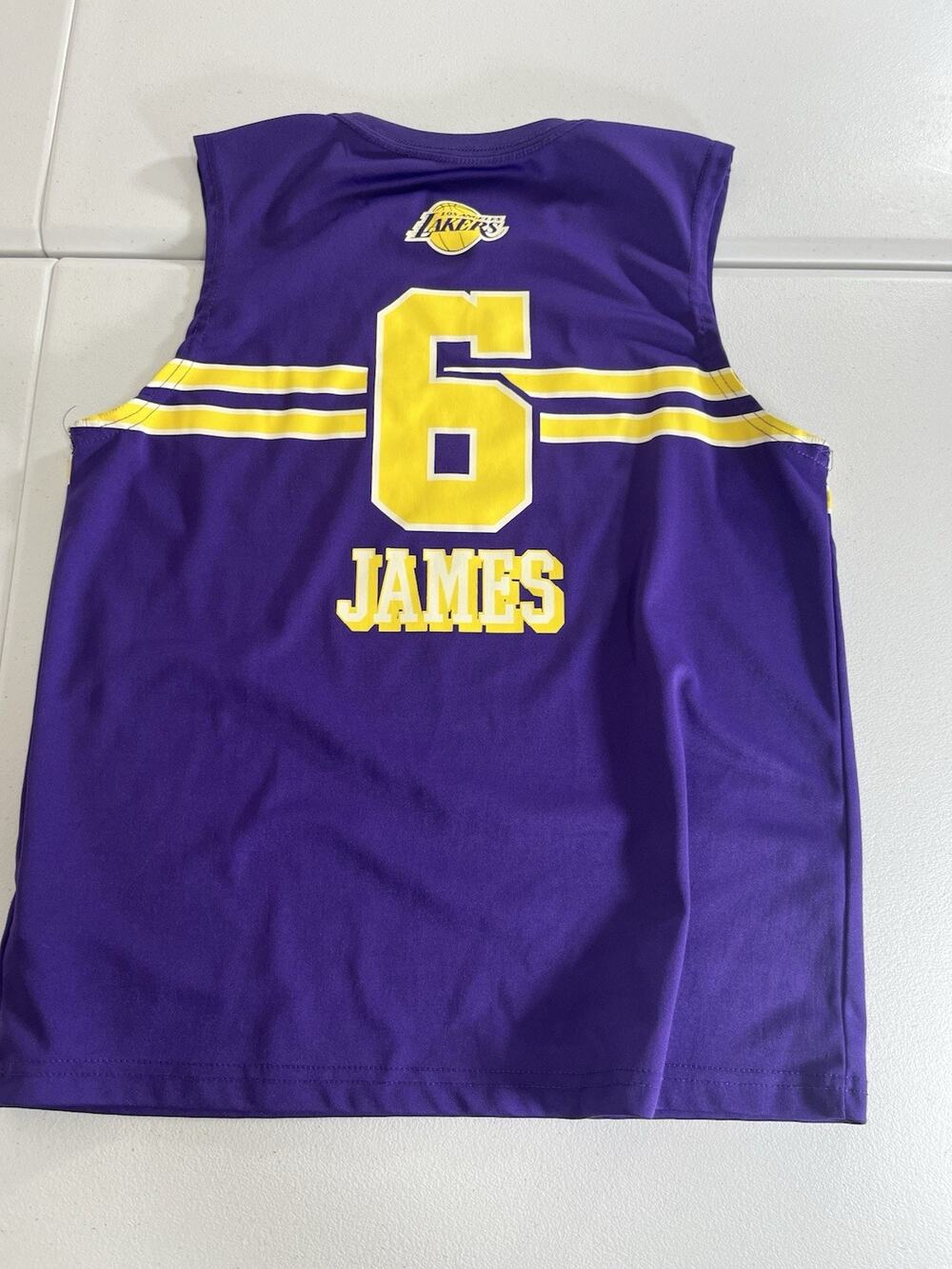 Kids LeBron James Jersey Shirt Los Angeles Lakers Size Large Kids NBA